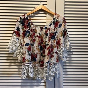 Off the shoulder blouse